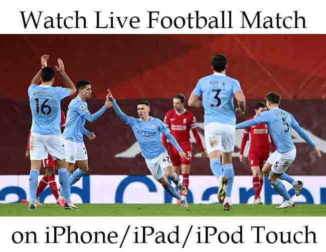 Comment regarder un match de foot en direct sur ipad  ?