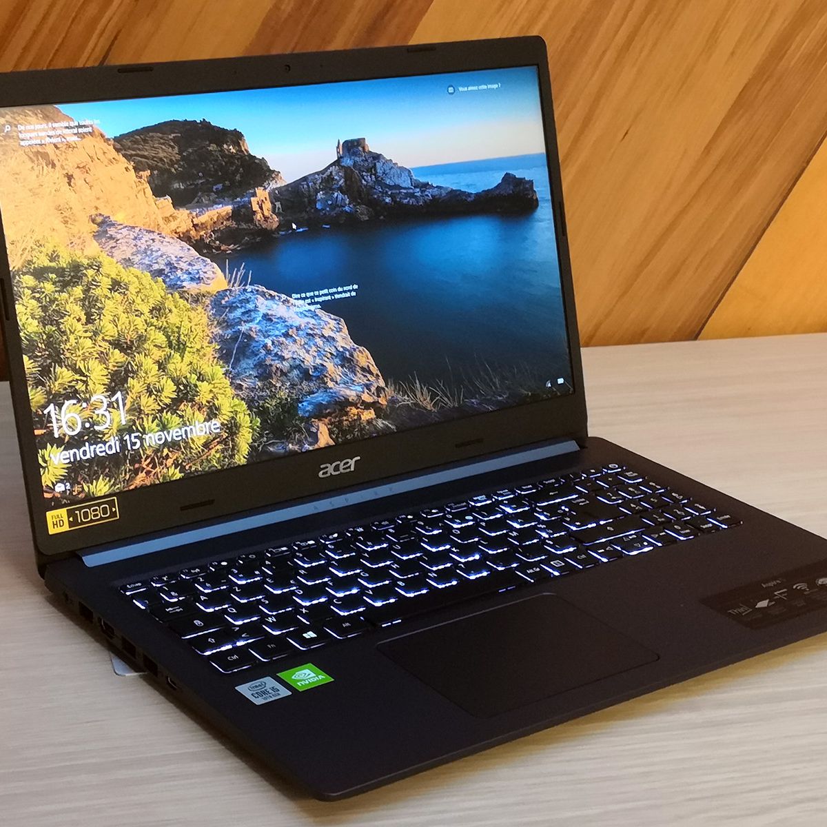 Test de l'Acer Aspire 5 A515-54G, un PC portable polyvalent et abordable