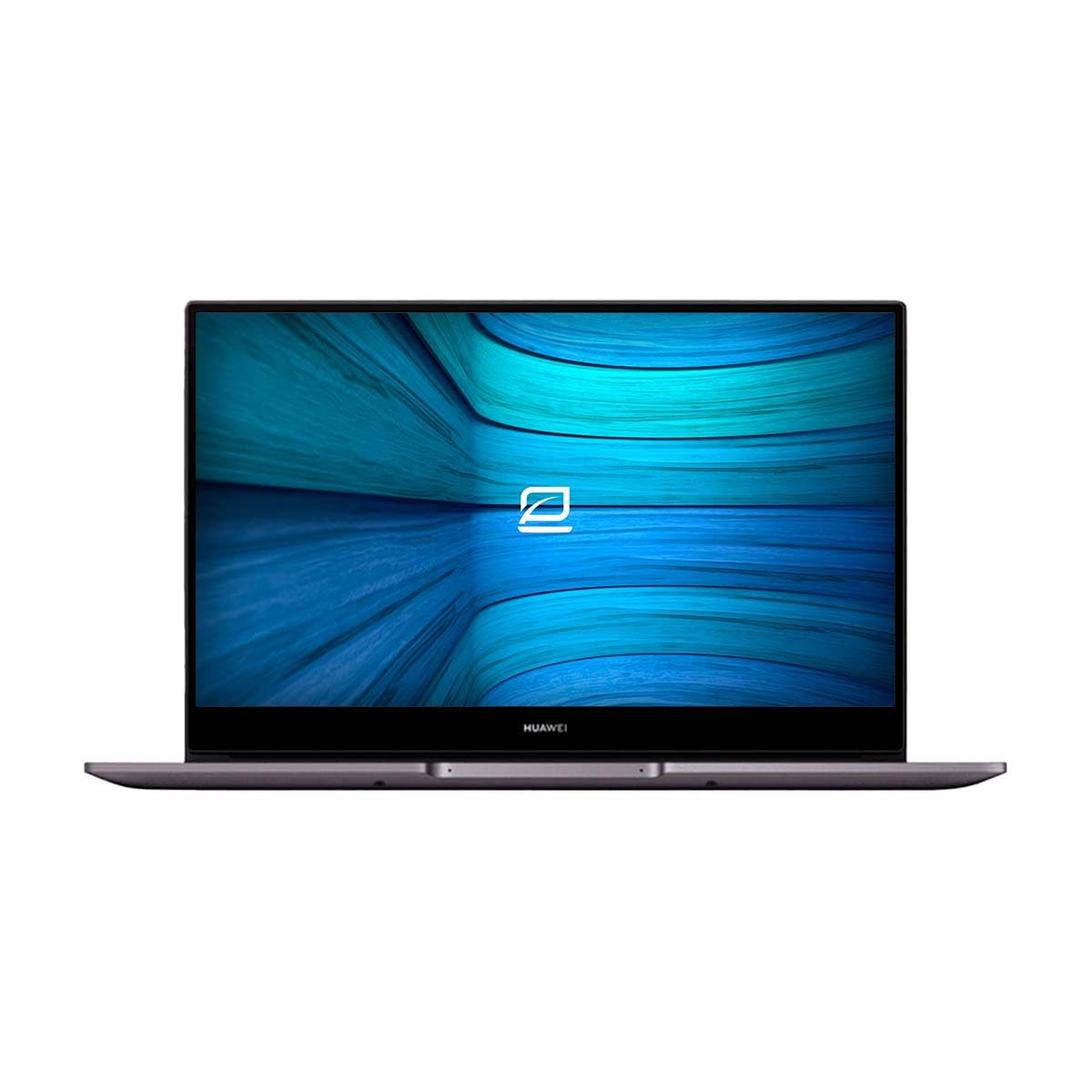 Vue de face du Huawei MateBook D15 avec écran Full HD et design élégant