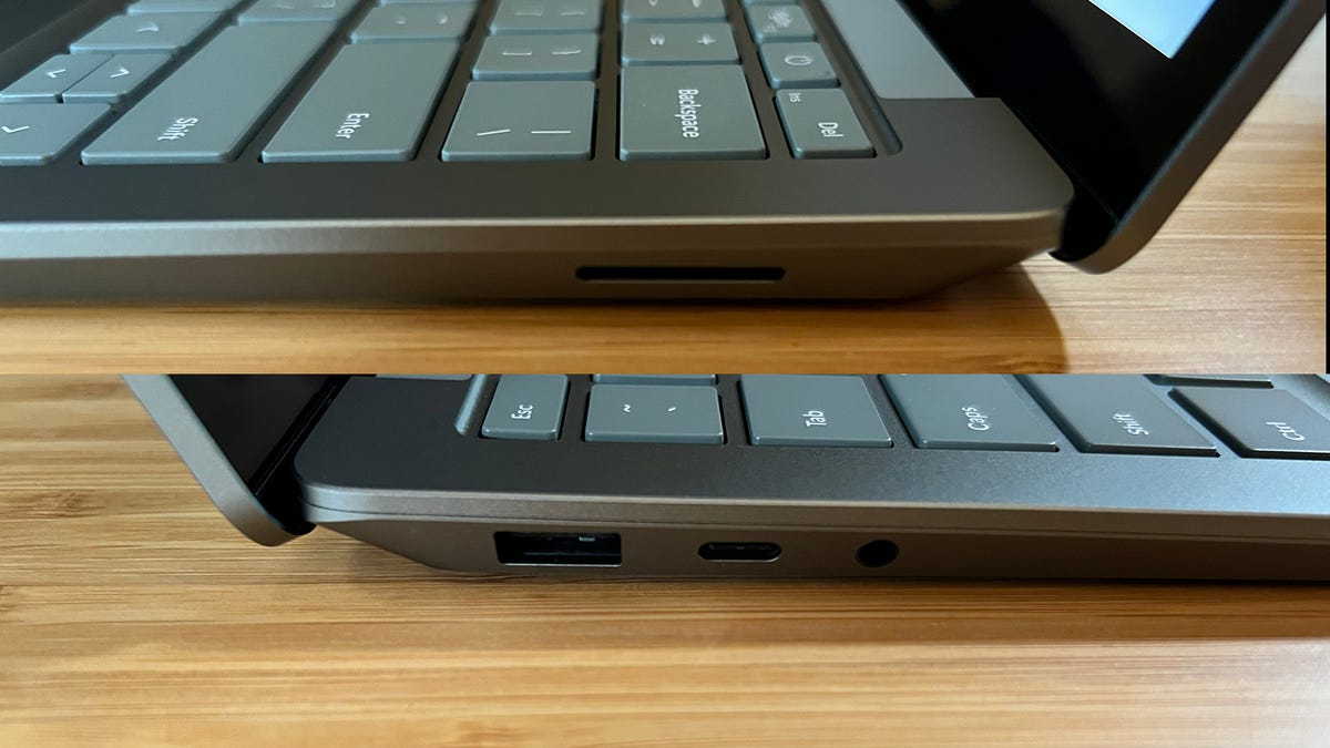 Connectique du Microsoft Surface Laptop 5