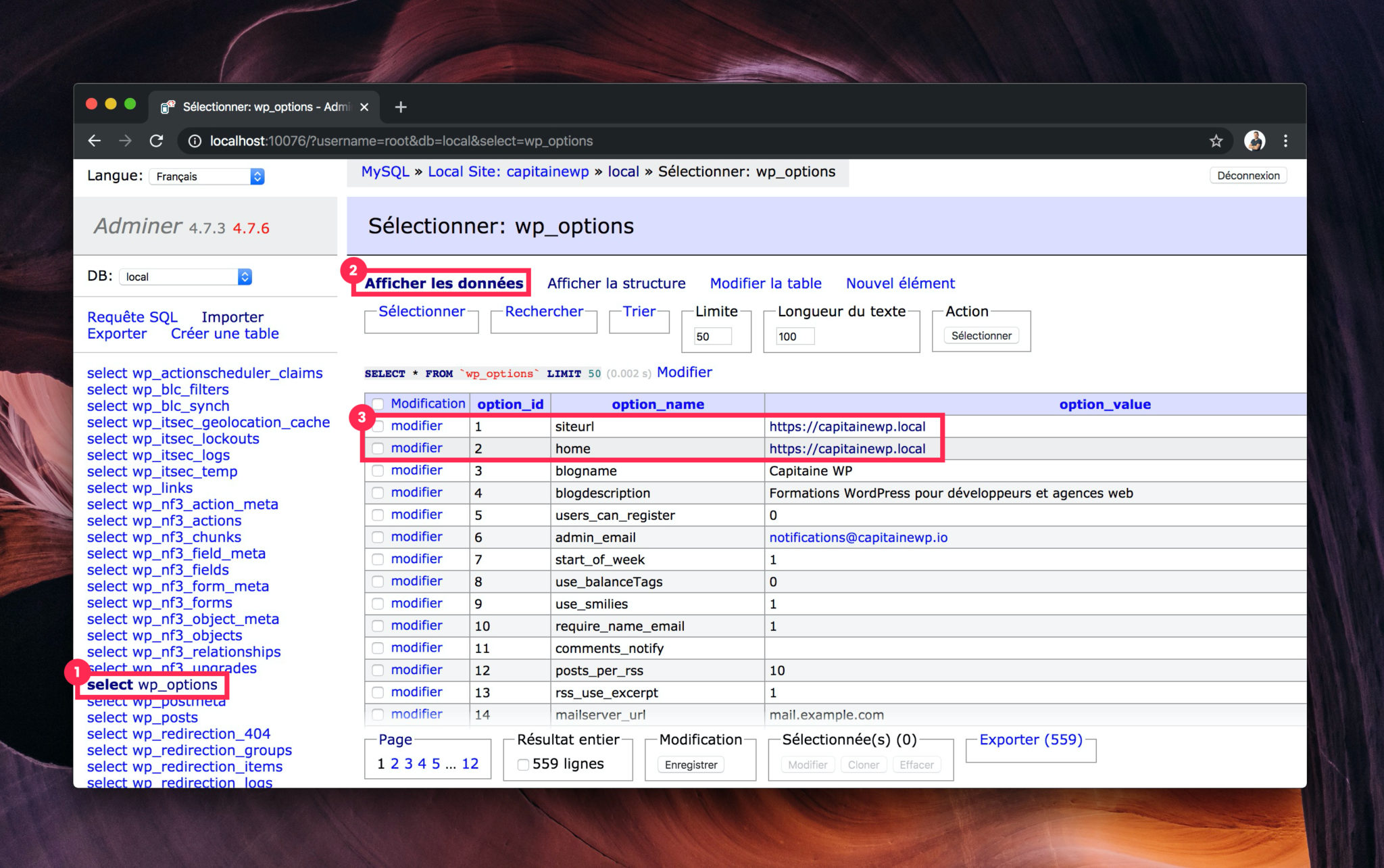 Écran d'ordinateur affichant une interface d'administration, illustrant la gestion et la sécurisation des sessions utilisateur.