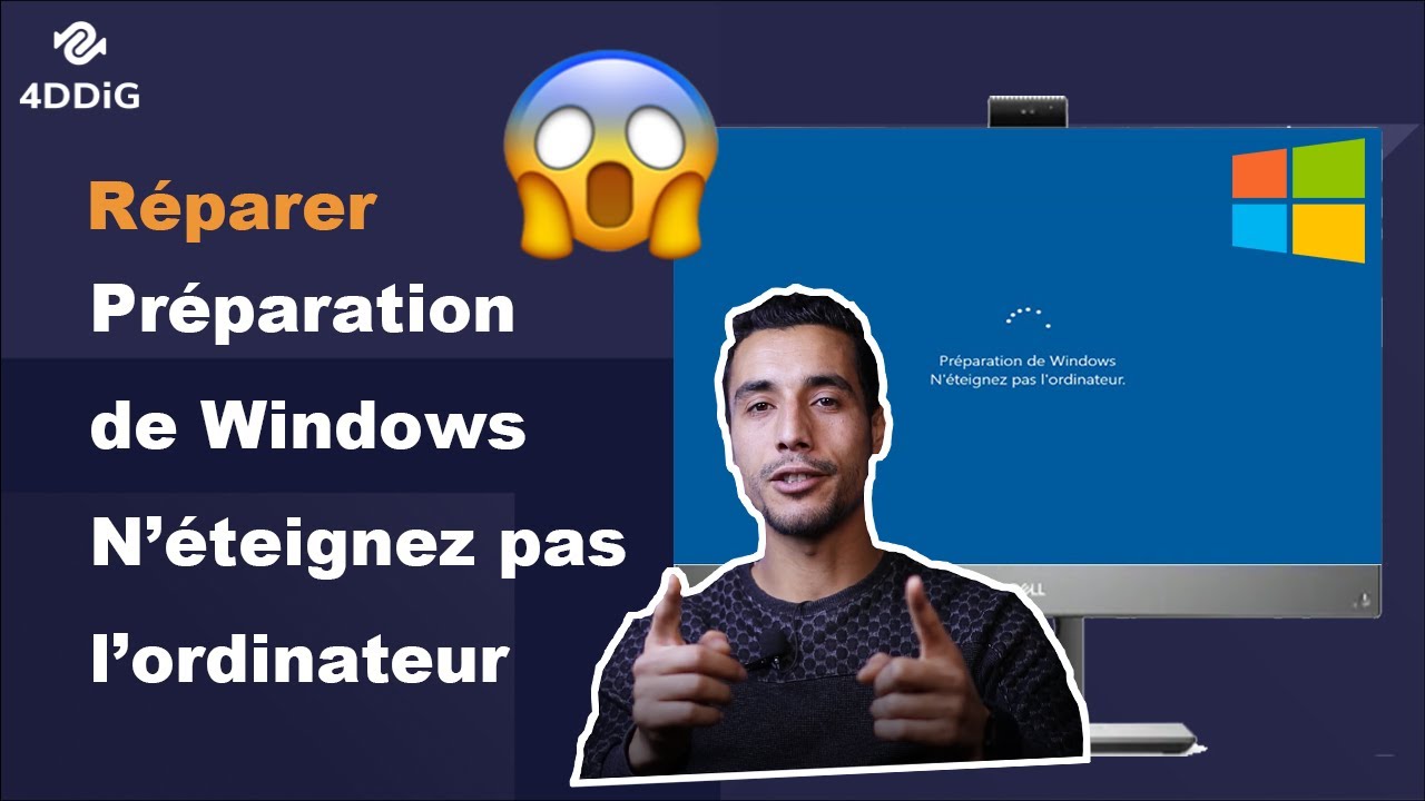 Windows bloqué sur la préparation