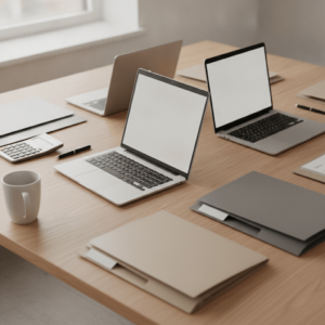 Pour un parc professionnel, l'arbitrage entre PC portable reconditionné certifié et neuf dépend du budget, des besoins de performance et de la politique RSE de l'entreprise. Un reconditionné certifié (Dell Latitude, ThinkPad, EliteBook) offre un excellent rapport qualité-prix avec garantie, tandis que le neuf reste préférable pour les usages intensifs récents.
